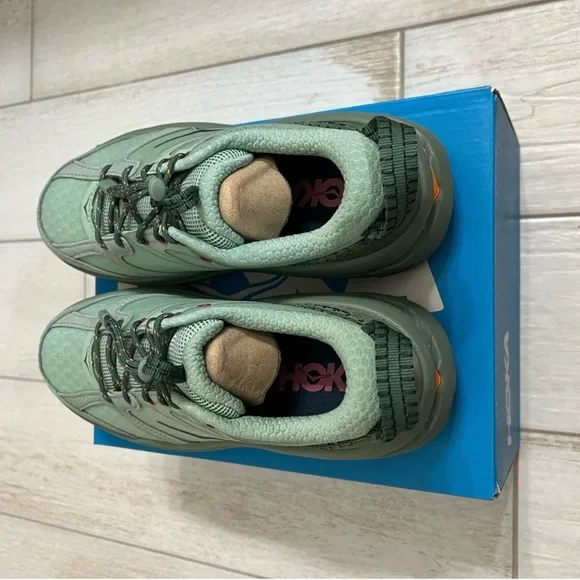 Hoka Bondi B3 Women’s Sneaker Size 7.5 Aloe Vera Succulent - Picture 4 of 8